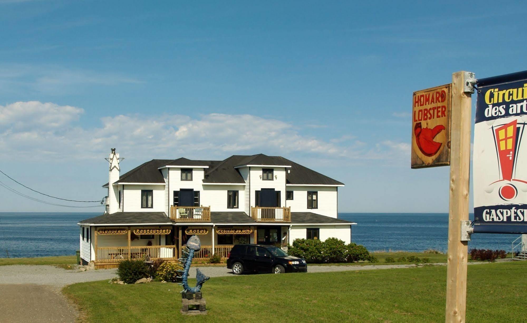 Restaurant-Motel L'Etoile Du Nord Pointe a la Fregate Exterior photo